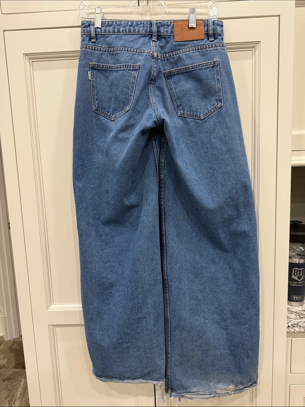 Princess Polly Women’s Size US 2 Wide Flare leg. 100% Cotton